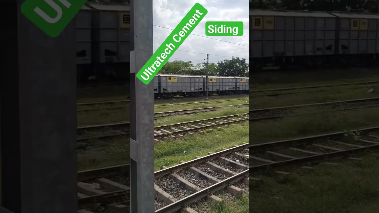 Ultratech Cement factory #railway #factory #cement