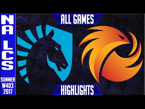 P1 vs TL Highlights ALL GAMES | NA LCS week 4 Summer 2017 | Phoenix1 vs Team Liquid