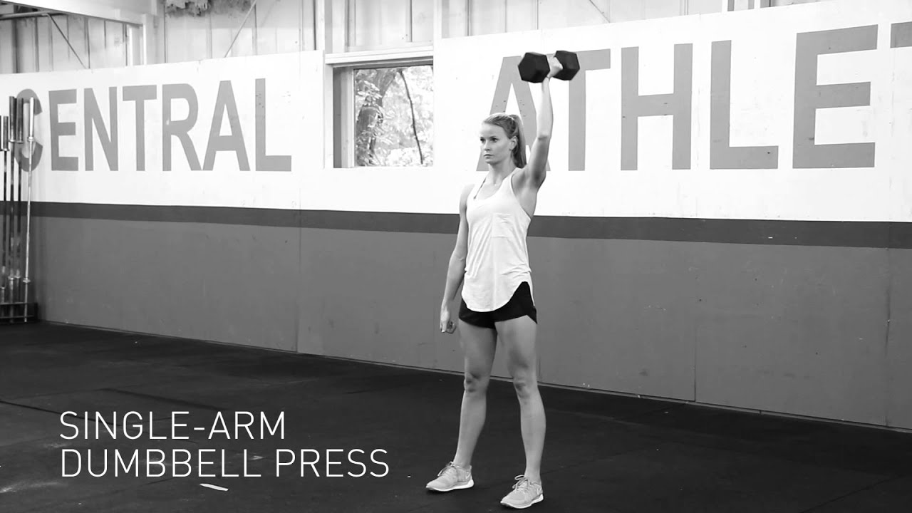 Single-Arm Dumbbell Press