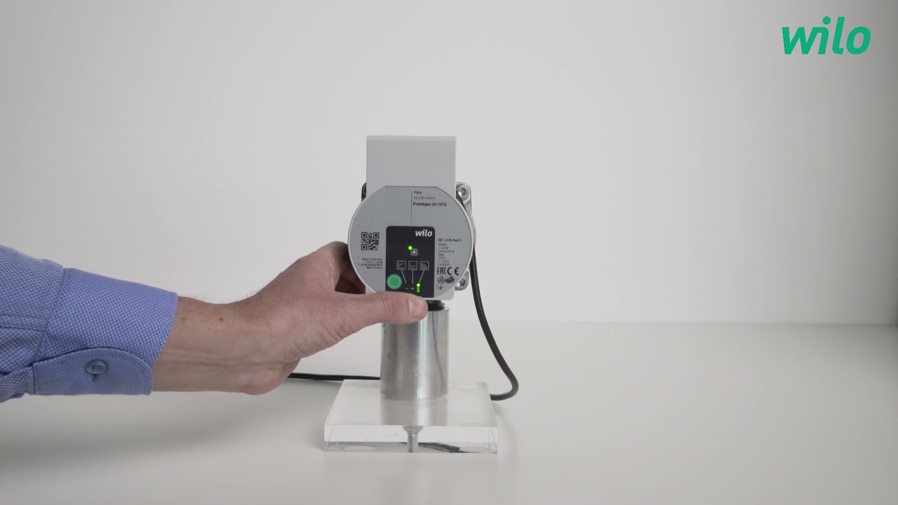 Gebruiksinstructie Wilo-Para SC (Self Control) - OEM standaard HR circulatiepomp