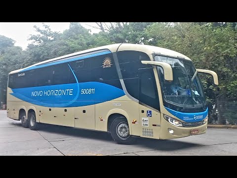 SÃO PAULO - RODOVIÁRIA DO TIETÊ | MOVIMENTAÇÃO DE ÔNIBUS | NOVO HORIZONTE, EMTRAM, GONTIJO, COMETA