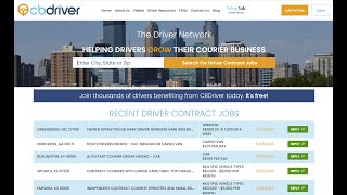 New Driving Contracts!! - CBDriver.com - Driver Contract Job Opportunities / Routes