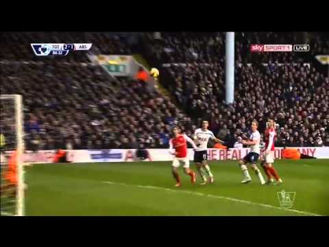 arsenal 1 - 2 tottenham highlights second goal harry kane 07/02/2015