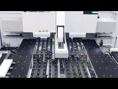 TRUMPF bending: TruBend Center 7030 with loading and unloading