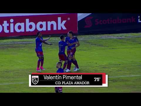 SCL 2017: C.D. Plaza Amador vs Portmore United F.C. Highlights