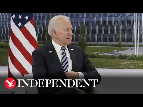 Live: Nato leaders meet for summit in Brussels