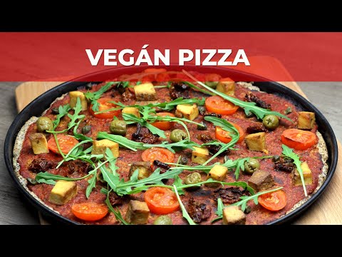 Vegán pizza recept videó