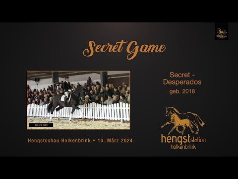 Secret Game *2018 - Präsentation Hengstschau 2024