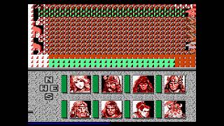 Advanced Dungeons & Dragons: Heroes of the Lance - NES Emulator For PSX (pNesX) - Gameplay