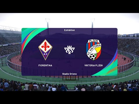 Fiorentina vs Viktoria Plzeň (18/04/2024) Quarter-final UEFA Europa Conference League PES 2021