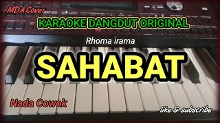 Download lagu SAHABAT - RHOMA IRAMA | KARAOKE DANGDUT ORIGINAL (LIRIK KARAOKE) mp3