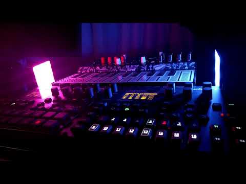 MicroFreak first try with Digitakt and Digitone