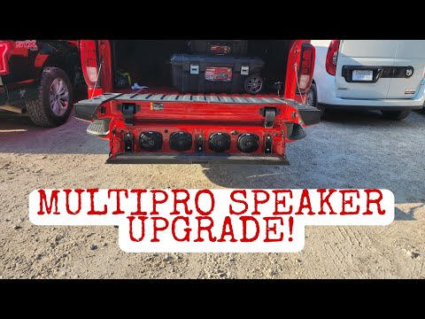 2019-2022 GMC SIERRA MULTIPRO DIY SPEAKER UPGRADE!