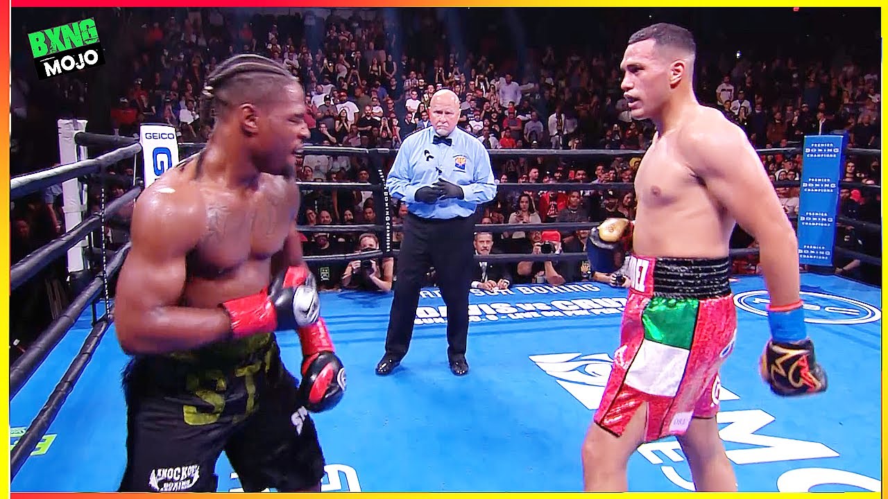David Benavidez (USA) vs Kyrone Davis (USA) - KNOCKOUT, BOXING HD