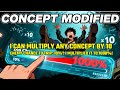 I Can Multiply ANY Concept By 10 Enemy Chance To Trip 10 I Multiplied It To 1000