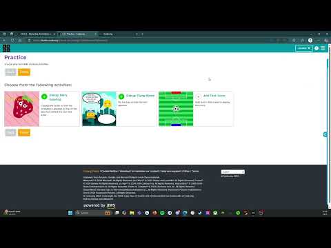 Code.org - CS Discoveries - Unit 3: Interactive Animations & Games: Lesson 10: Level 4