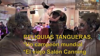 Fabian Peralta Y Josefina Bermudez en Salon Canning milonga Parakultural. Tango