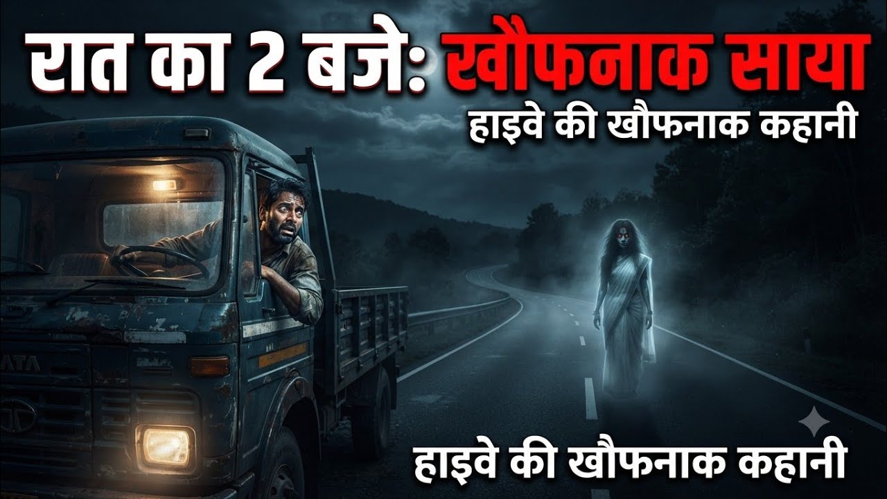 रात का 2 बजे: हाईवे का खौफनाक साया | Hindi Horror Story#viralvideo 