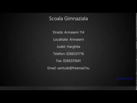 Scoala Gimnaziala Armaseni