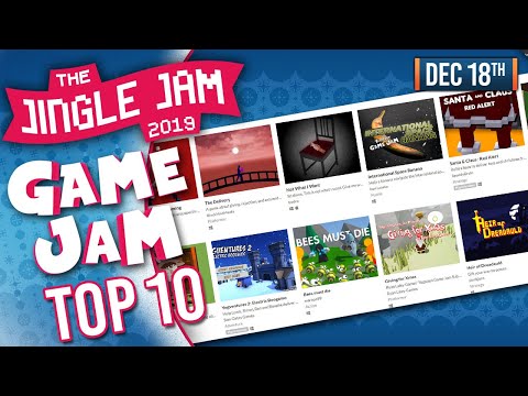 JINGLE JAM 2019 DAY 18! - GAME JAM TOP 10! - 18/12/19