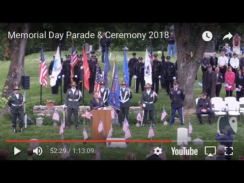 Memorial Day Parade & Ceremony 2018