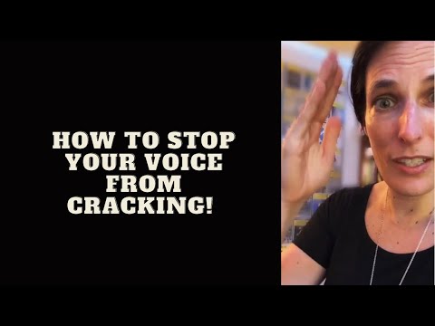 How to stop your voice from cracking! [Vocal Break] #voicecrack #howtosing #singinglesson