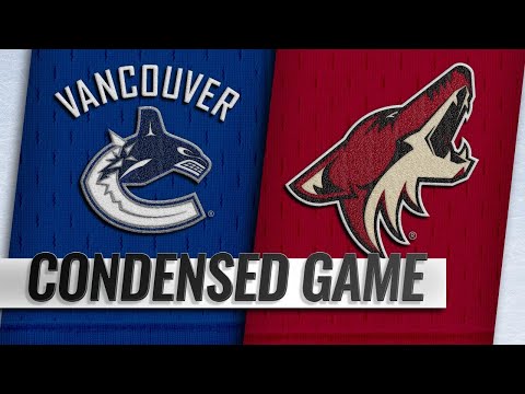 10/25/18 Condensed Game: Canucks @ Coyotes