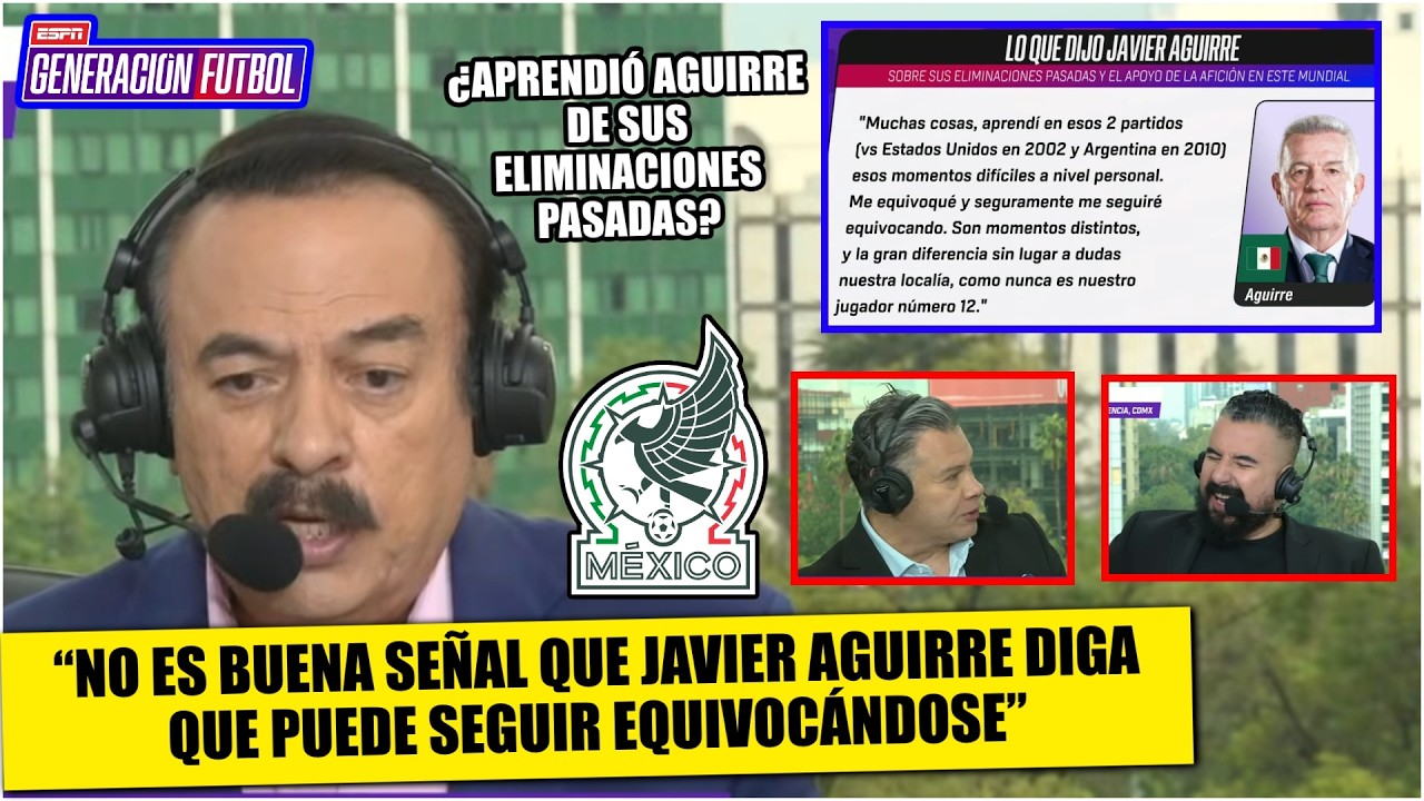 Huerta advierte ERRORES que podría cometer AGUIRRE: ELEGIR MAL SU XI y planteamiento | Generación F