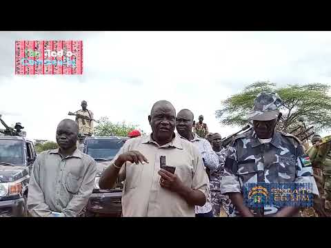 Hon  Peter Lokeng Lotone, State Minister of Local Government and Law Enforcement Statement