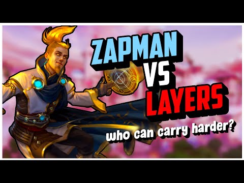 ZAPMAN VS LAYERS, WHO CAN CARRY HARDER! Solar Scarabs Showdown In Ranked - Apollo Gameplay - S8 ADC