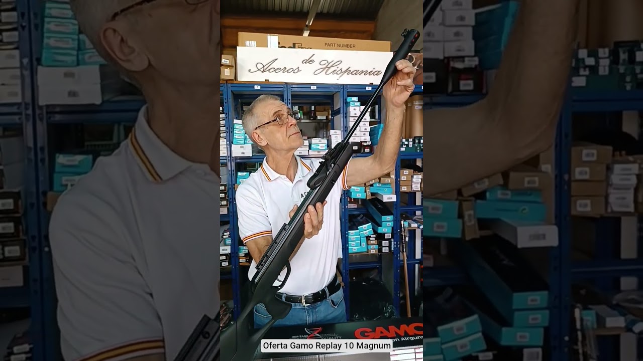 Carabina Gamo Replay 10 Magnum IGT GEN2 4,5mm 20 Julios