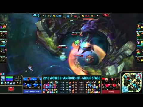AHQ Westdoor Fizz VS FNC Febiven Orianna Özet   Grup B   2015 Dünya Şampiyonası