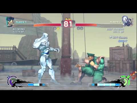 SSF4: AOI MOMO (Dictator) VS BEEF DONBURI (Seth)