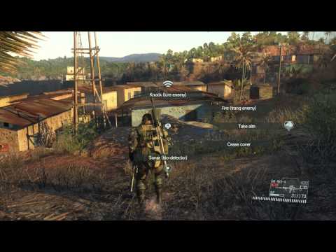 Metal Gear Solid V - Extract The Legendary Gunsmith: Masa Village Quiet Gameplay, Tapes, Blueprints