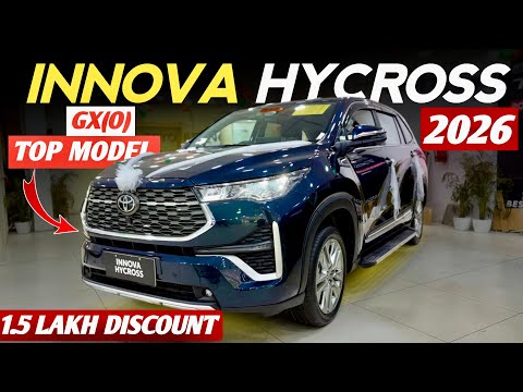 New 2026 Toyota Innova Hycross ZX(O) Hybrid Detailed Review | Luxury, Comfort & Mileage