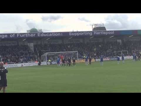 Billy paynter penalty hartlepool united vs carlisle united 29/8/15