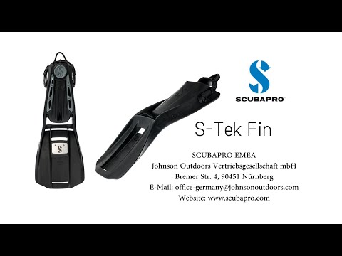 Scuba Diving Gear Review: S-Tek Fins from Scubapro