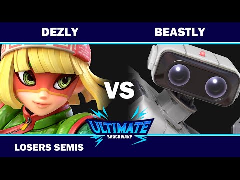 USW 139 - Losers Semis - dezly (Min Min) VS UTA | Beastly (ROB) - SSBU Ultimate