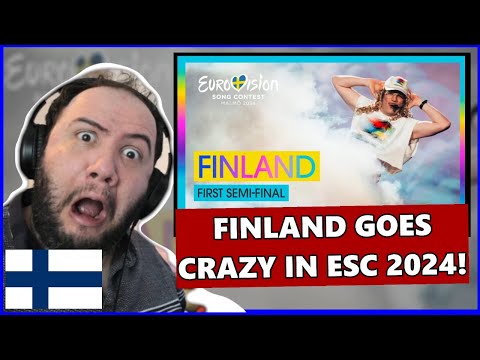 Windows95man - No Rules! | Finland 🇫🇮 | First Semi-Final | Eurovision 2024 | Nordic REACTION