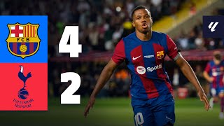 💥 HIGHLIGHTS I BARÇA 4-2 TOTTENHAM  GAMPER TRO