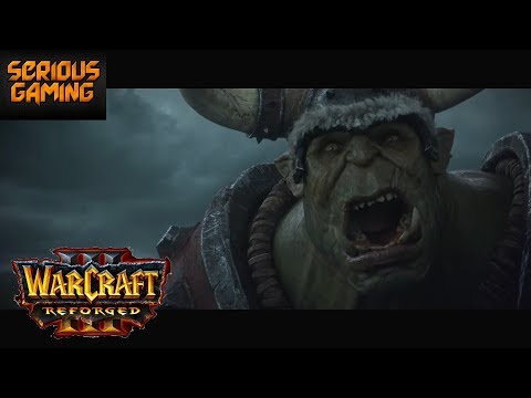 Warcraft III: Reforged - First Multiplayer Ladder Game in BETA, ORC vs UD