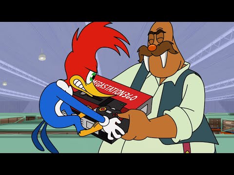 Capa de Pica-Pau 🎁 O Último Presente 🎁 Desenhos Animados em Português
