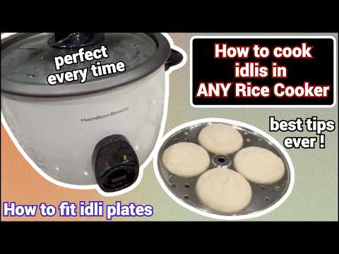 How to make Soft Idlis in Any Rice Cooker EVERY TIME, Fail Proof Tricks #foryou #trending #youtube
