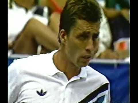 Ivan Lendl vs Jimmy Connors SF Stratton Mountain 1985
