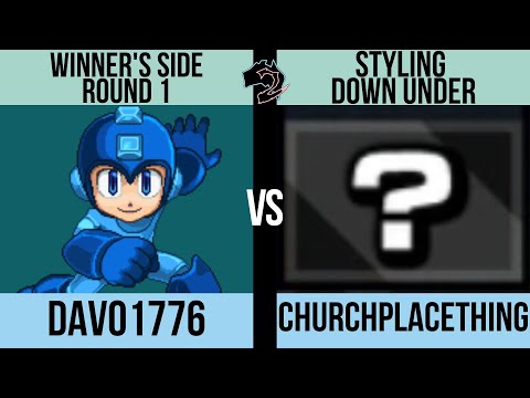 Styling Down Under Winner's: davo1776 (Mega Man) vs. ChurchPlaceThing (Random) - SSF2 Tournament