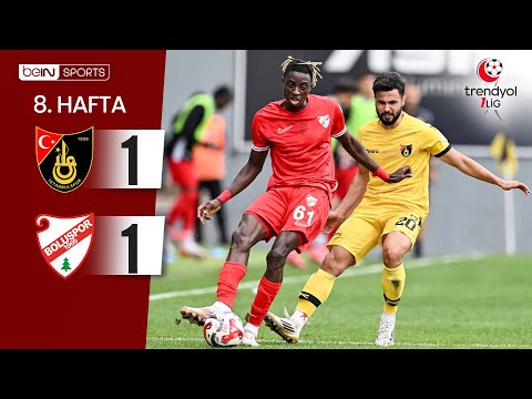 İstanbulspor (1-1) Boluspor | 8. Hafta Maç ÖZETİ | Trendyol 1. Lig - 2025/26