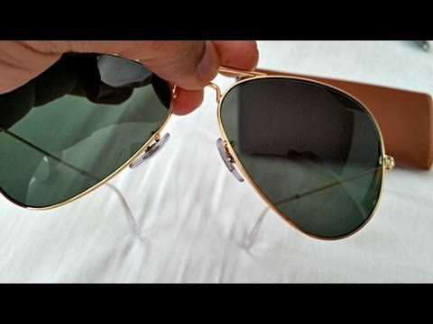 How to Spot Fake Rayban Aviator Sunglasses (highest grade fake RB 3025)