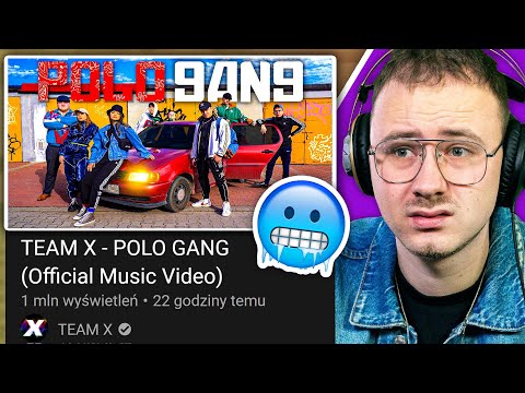 OCENIAM PIOSENKI POLSKICH YOUTUBERÓW TEAM X - POLO GANG Official Music Video