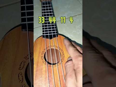 Twinkle twinkle little star with ukulele tutorial