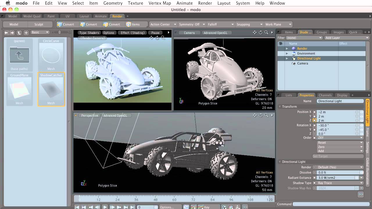 The modo Interface Tour